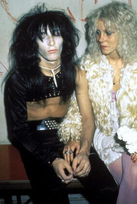 Sable Starr and Johnny Thunders