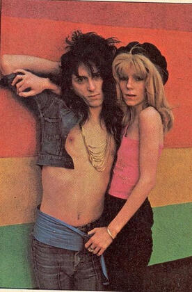 Sable Starr and Johnny Thunders
