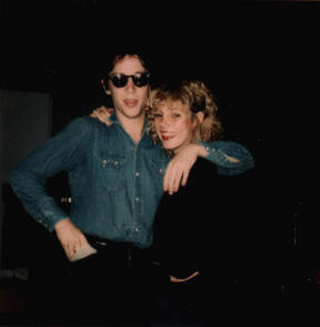 Richard Hell and Sable Starr