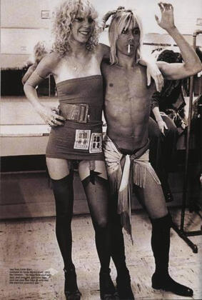 16 year old Sable Starr with Iggy Pop